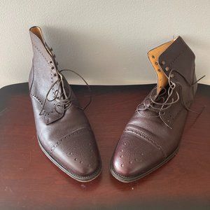 Paul Stuart leather boots- excellent condition